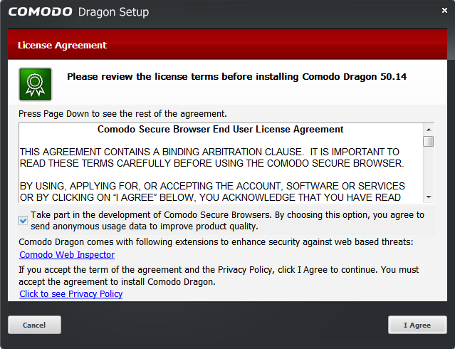 Install Comodo Firewall