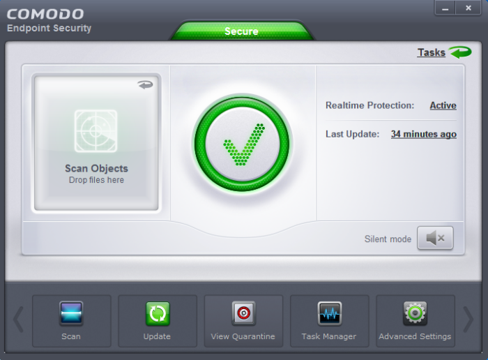 Comodo Endpoint Security, Antivirus Protection 