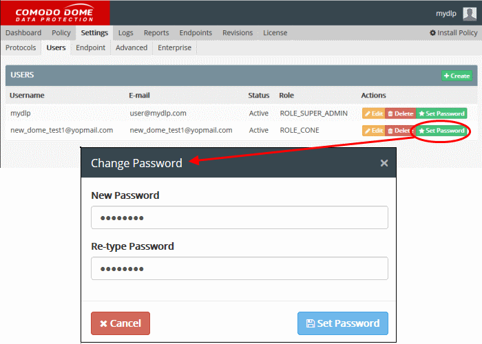 Comodo itsm reset password re zoom istvan banyai download