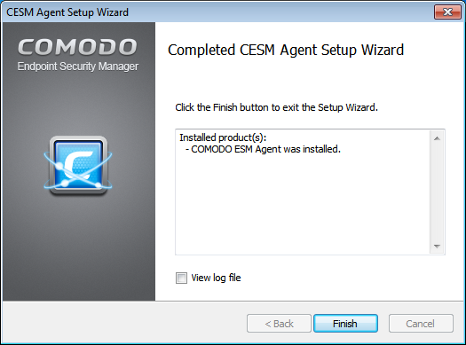 Comodo Silent Installation Command