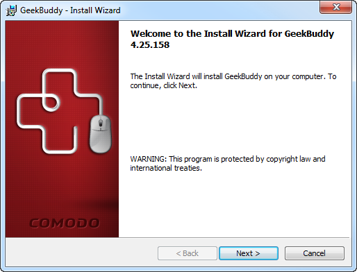 Comodo silent installation of exe