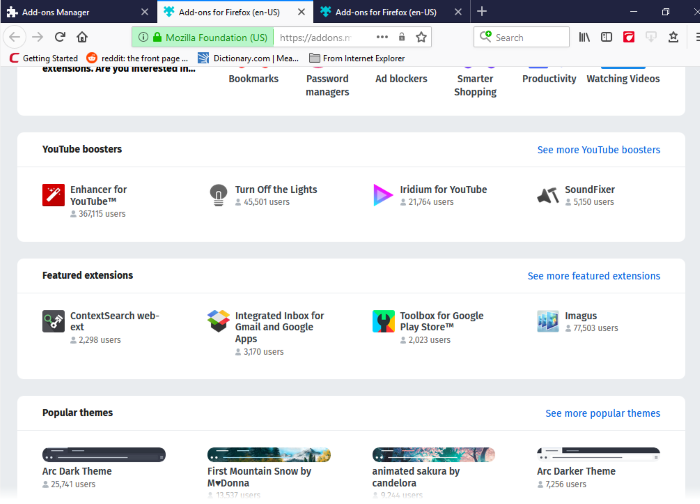 What are Mozilla Firefox Addons and Extensions?