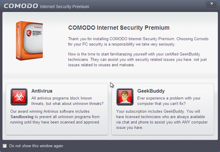 Comodo Internet Security Password Protection, CIS Settigs Password