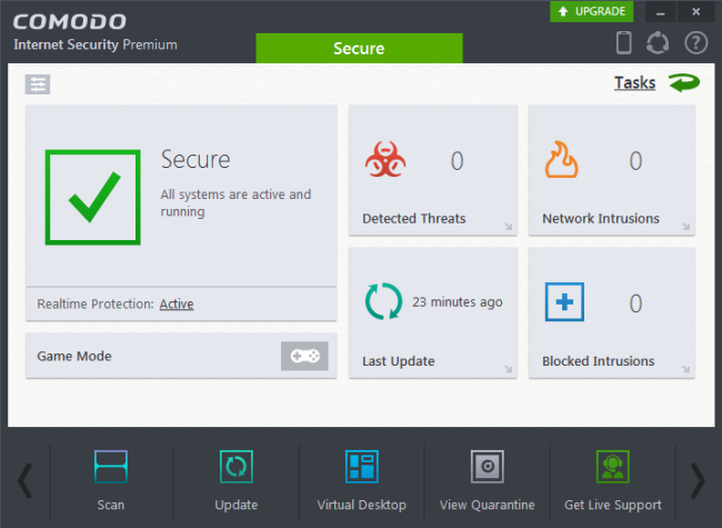 Comodo Internet Security Password Protection, CIS Settigs Password