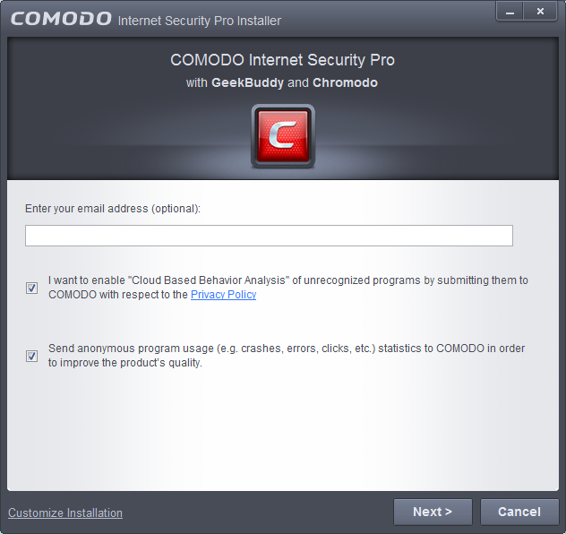 Comodo Internet Security CIS Pro Installation Setup | Comodo Internet ...