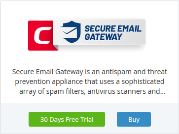 Add Comodo Secure Email Gateway Msp Online Help Desk Software