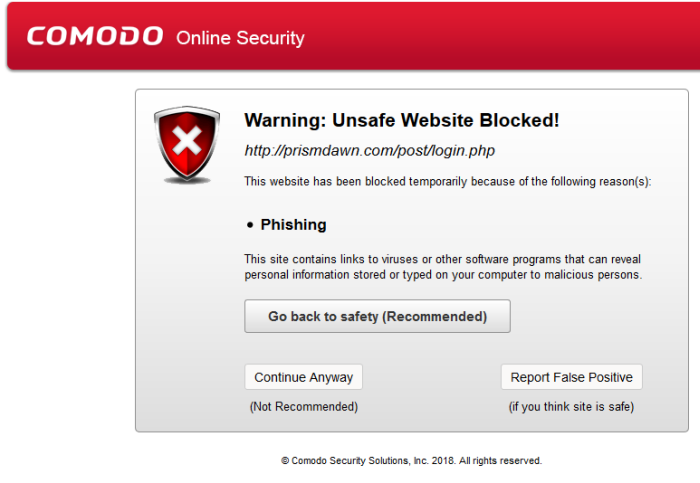Comodo Online Security - Introduction, Web Filtering Software, Web Security