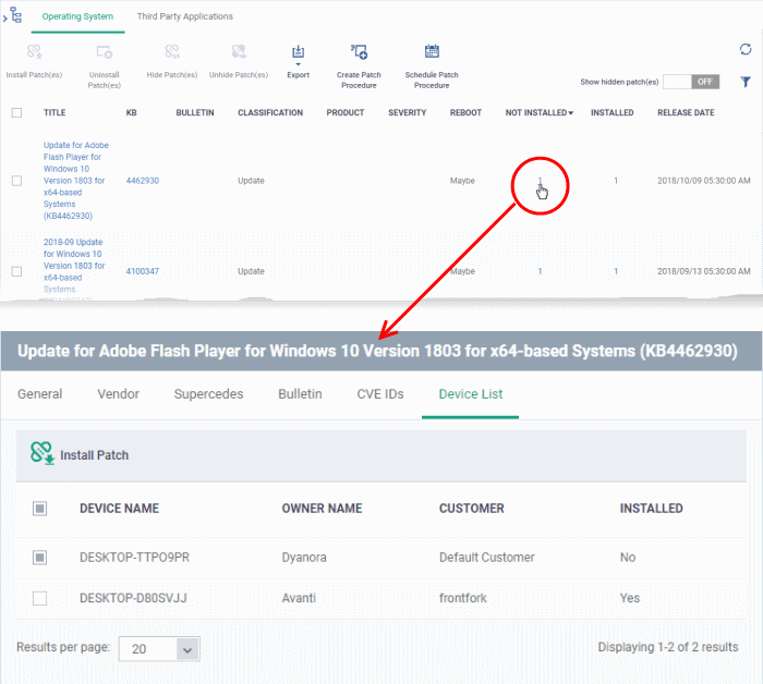 Manage OS Patches on Windows Endpoints, Patch Management | Endpoint Manager