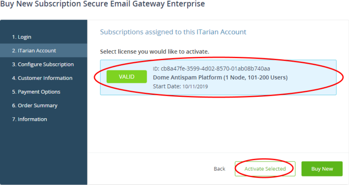 Add Comodo Secure Email Gateway Enterprise Online Help Desk