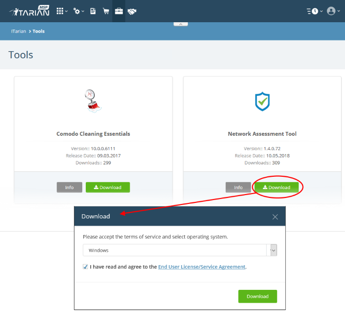 ITarian - Network Assessment Tool - Quick Start Guide, Network Monitor ...